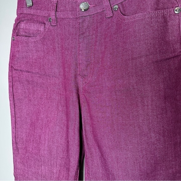 DG2 by Diane Gilman magenta Bootcut jeans - Picture 2 of 4